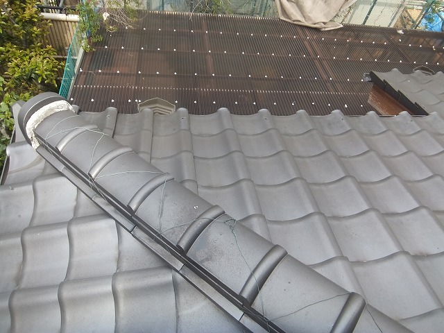 自身被害に弱い陶器瓦